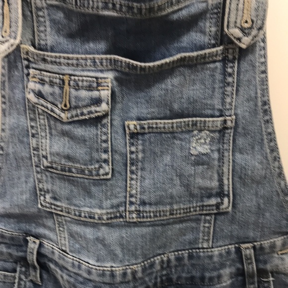Free People Blue Denim Women Jeans Overalls - Picture 10 of 16